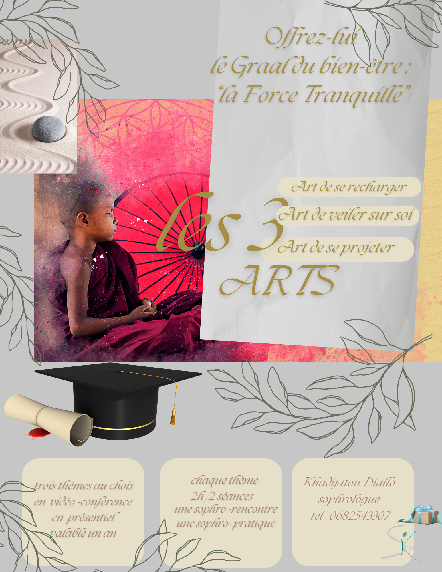 nectar du bien-être - étudiant - la force tranquille - description