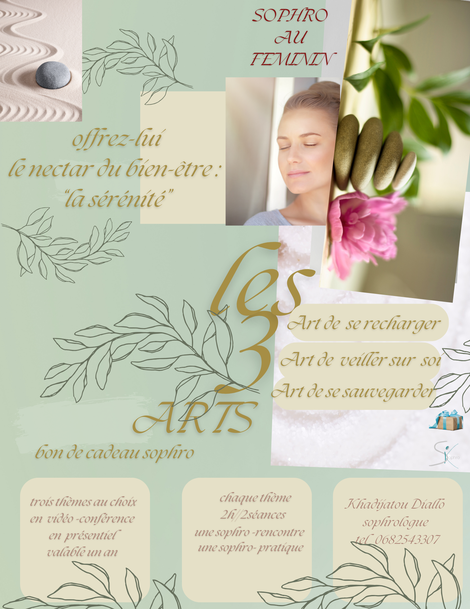 nectar du bien-être - féminin - la sérénité - description