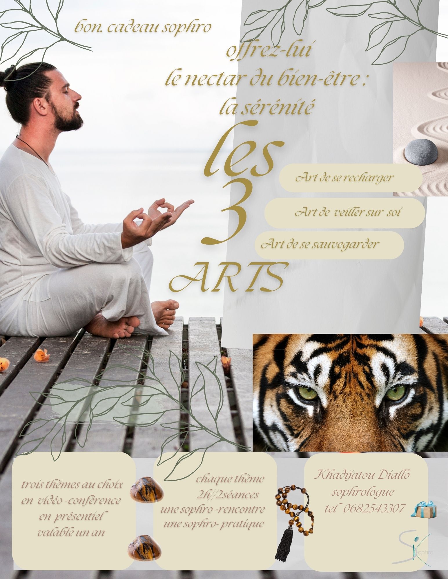 nectar du bien-être - masculin - la sérénité - description